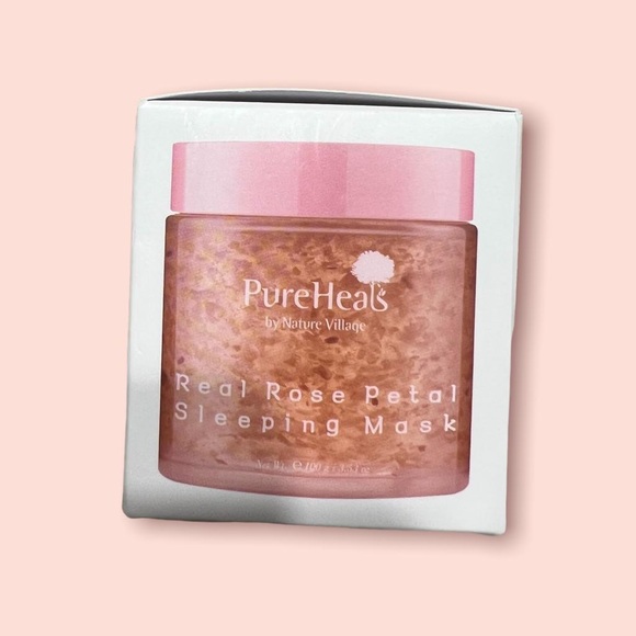 Pure Hearts Real Rose Petal Sleeping Mask - Picture 2 of 3